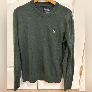 Abercrombie Mens Green Sweater